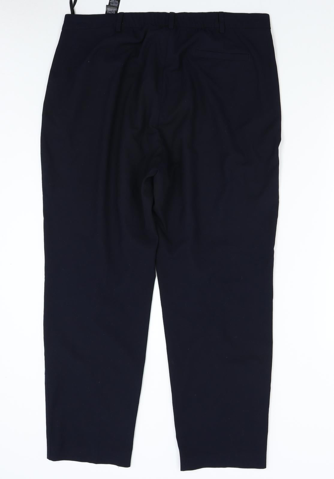 M&S Womens Blue   Trousers  Size 16 L28 in - Short