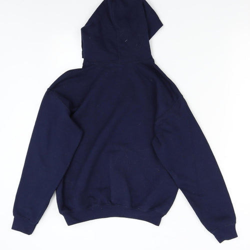 Gildan Boys Blue   Pullover Hoodie Size L  - Gaming