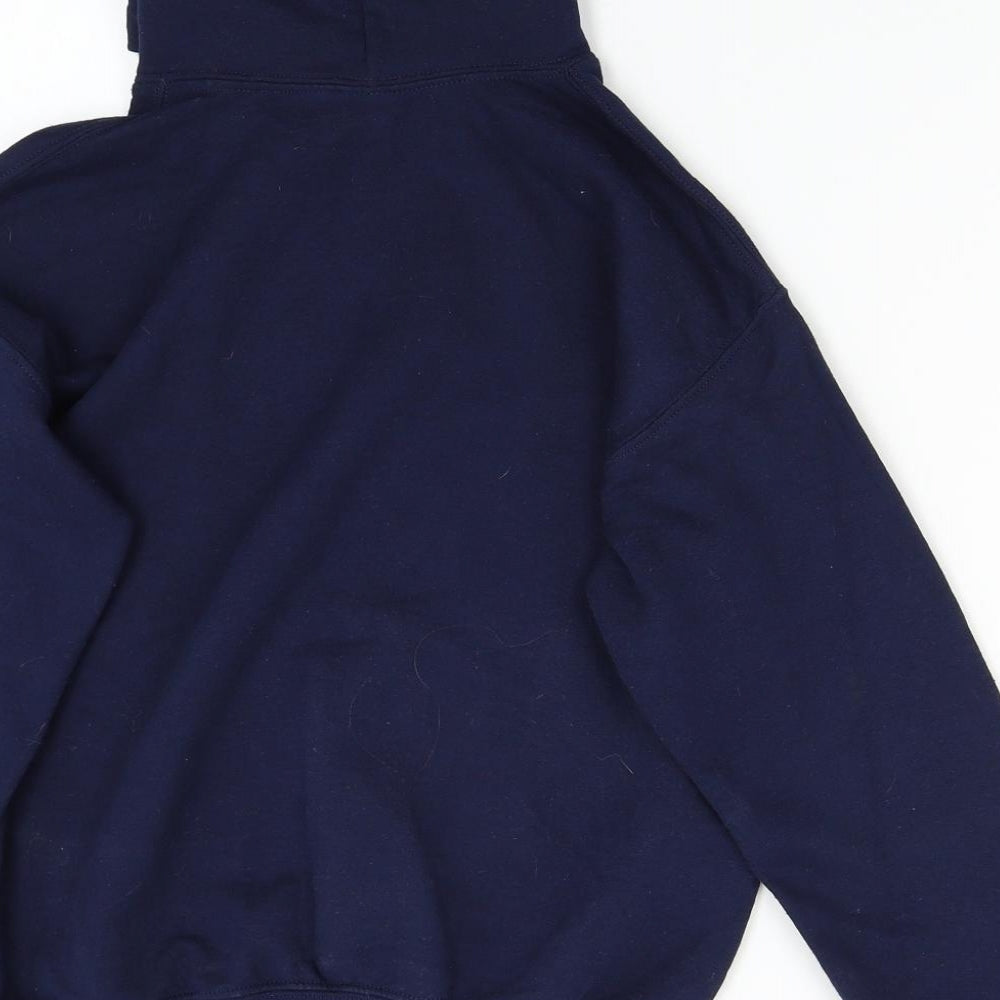 Gildan Boys Blue   Pullover Hoodie Size L  - Gaming