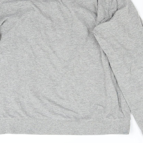 Forever Dreams Womens Grey Solid  Top Pyjama Top Size L  - Penguin