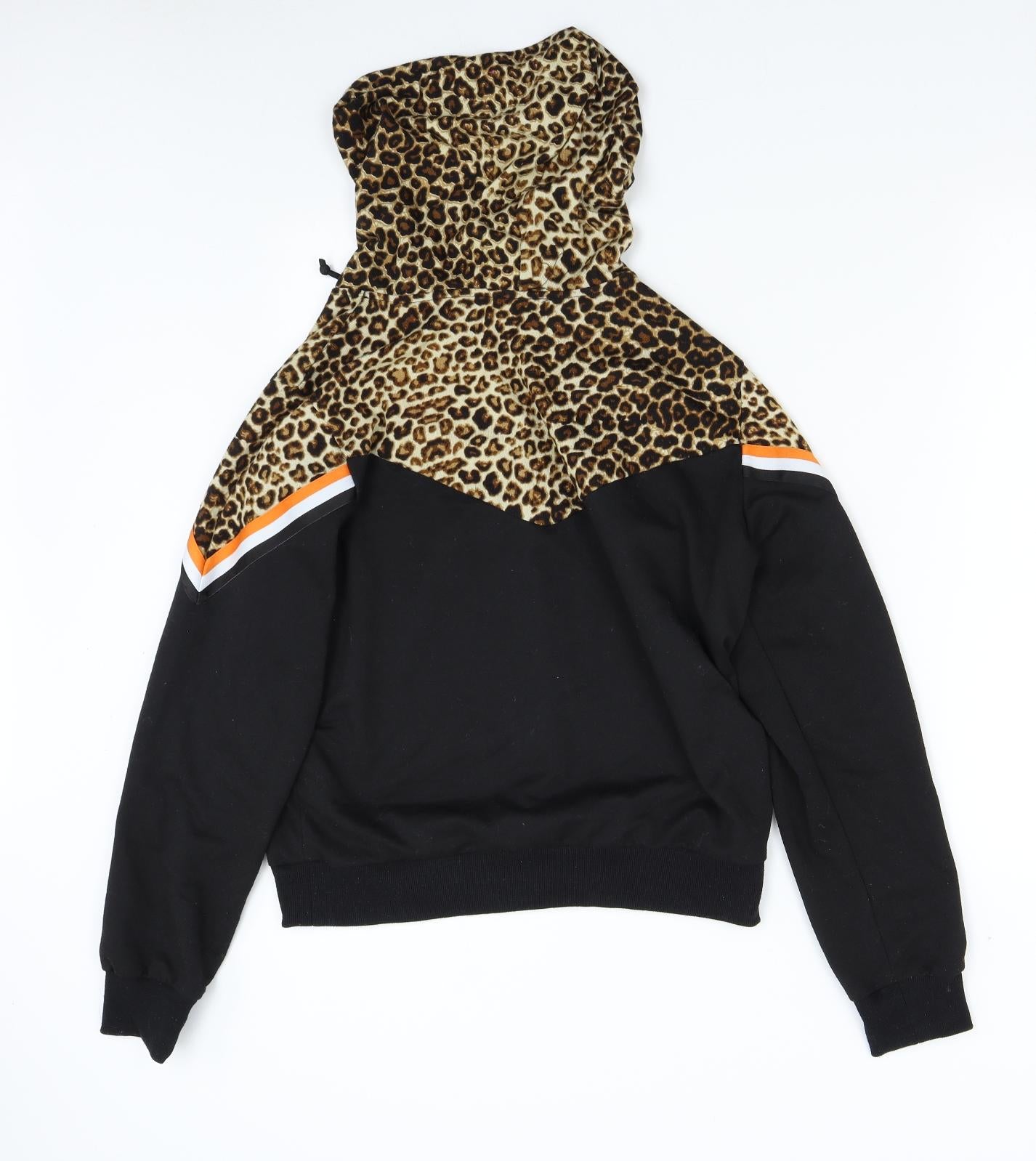 SheIn Womens Multicoloured Animal Print  Pullover Hoodie Size M