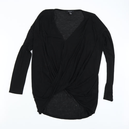 Primark Womens Black  Knit Pullover Jumper Size 10