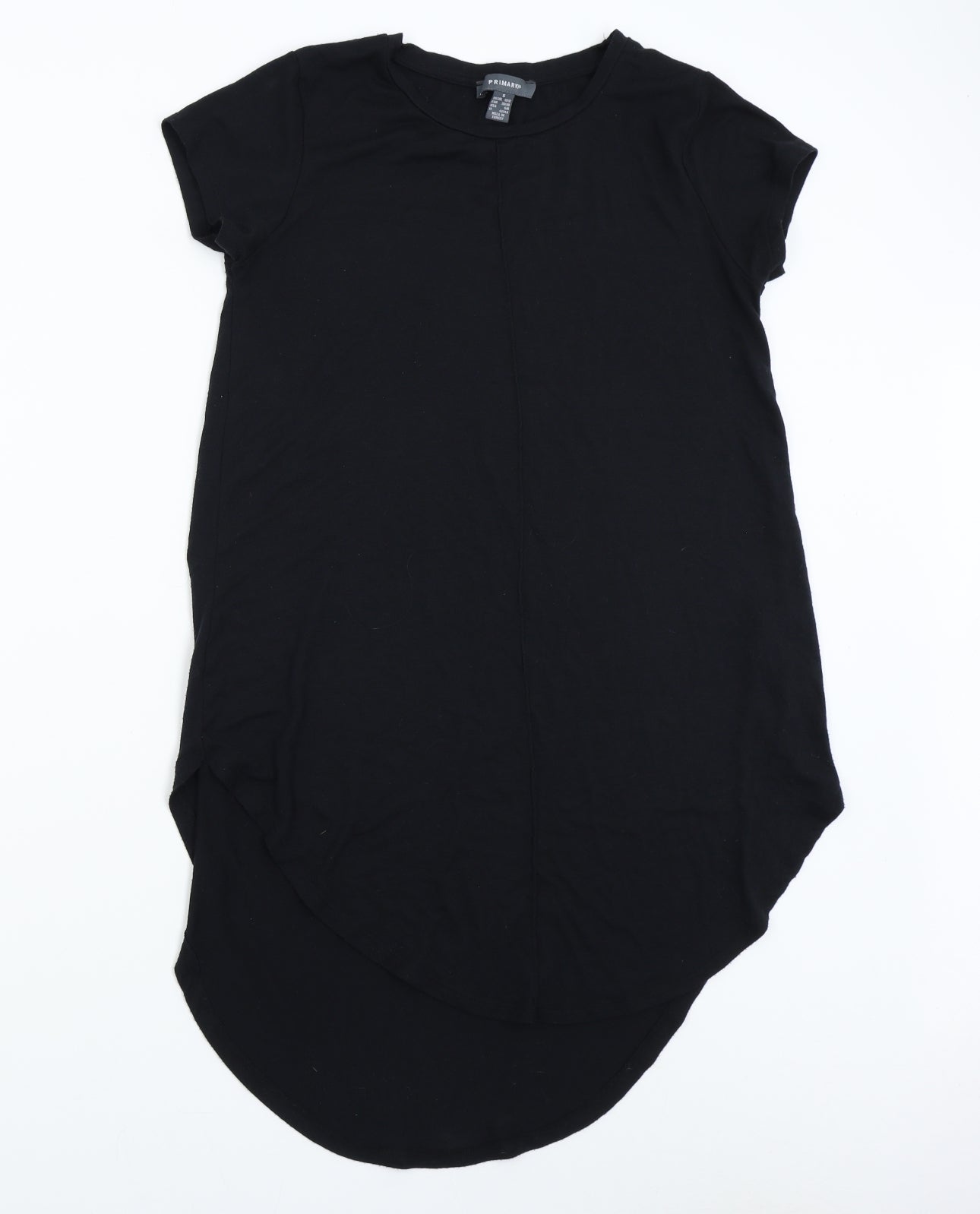 Primark Womens Black   T-Shirt Dress  Size 10
