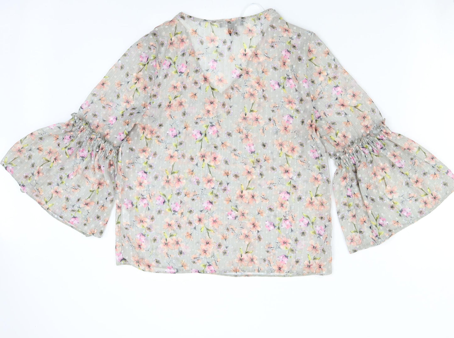 Primark Womens Multicoloured Floral  Basic Blouse Size 12