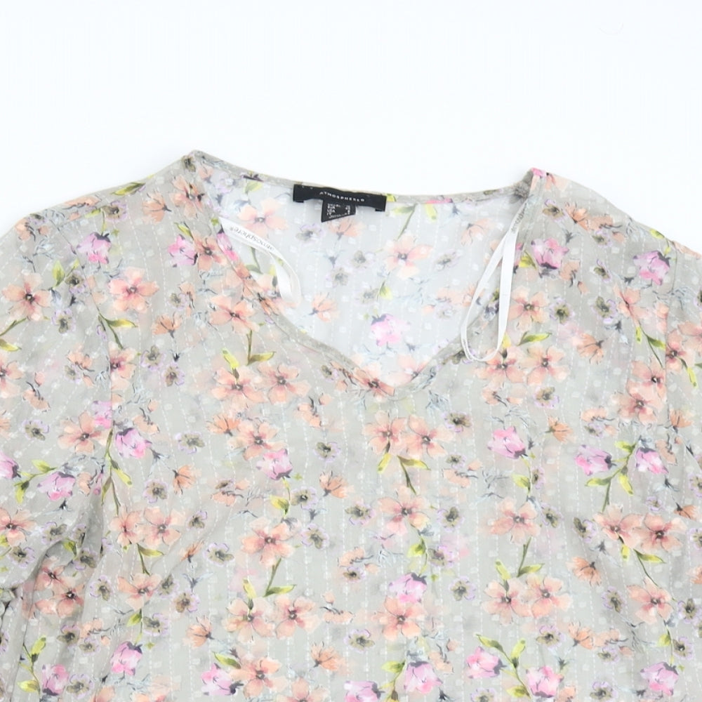 Primark Womens Multicoloured Floral  Basic Blouse Size 12