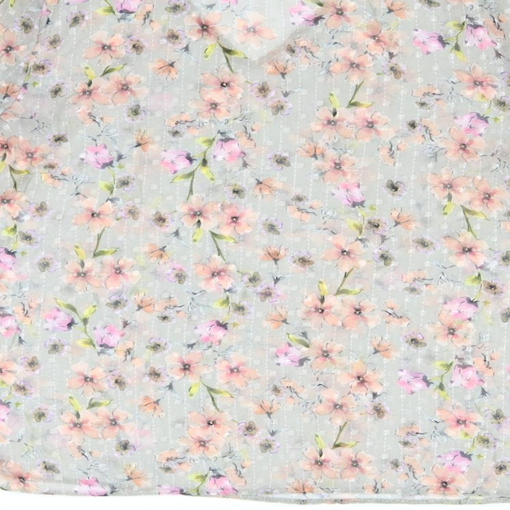 Primark Womens Multicoloured Floral  Basic Blouse Size 12