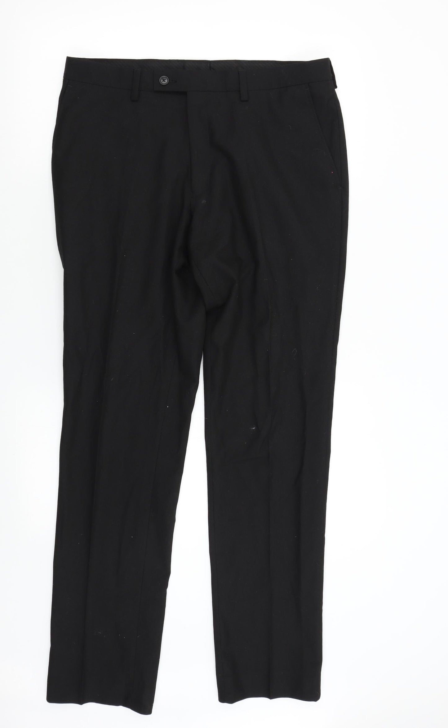 NEXT Mens Black   Trousers  Size 34 L33 in