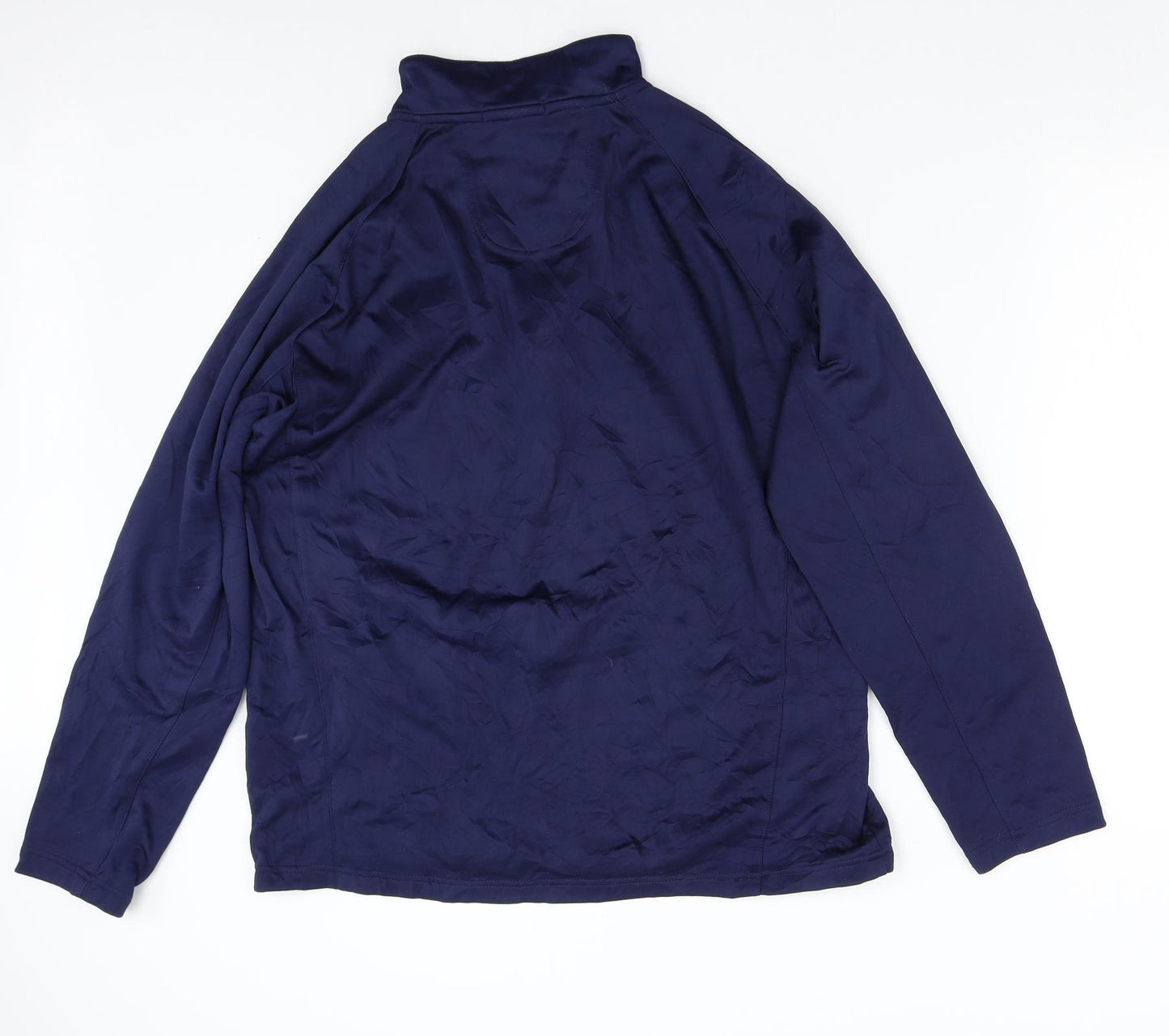 Sport Tek Mens Blue   Henley Jumper Size L