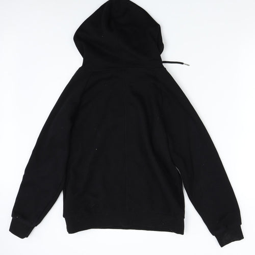 Maniere De Voir Womens Black   Pullover Hoodie Size 8
