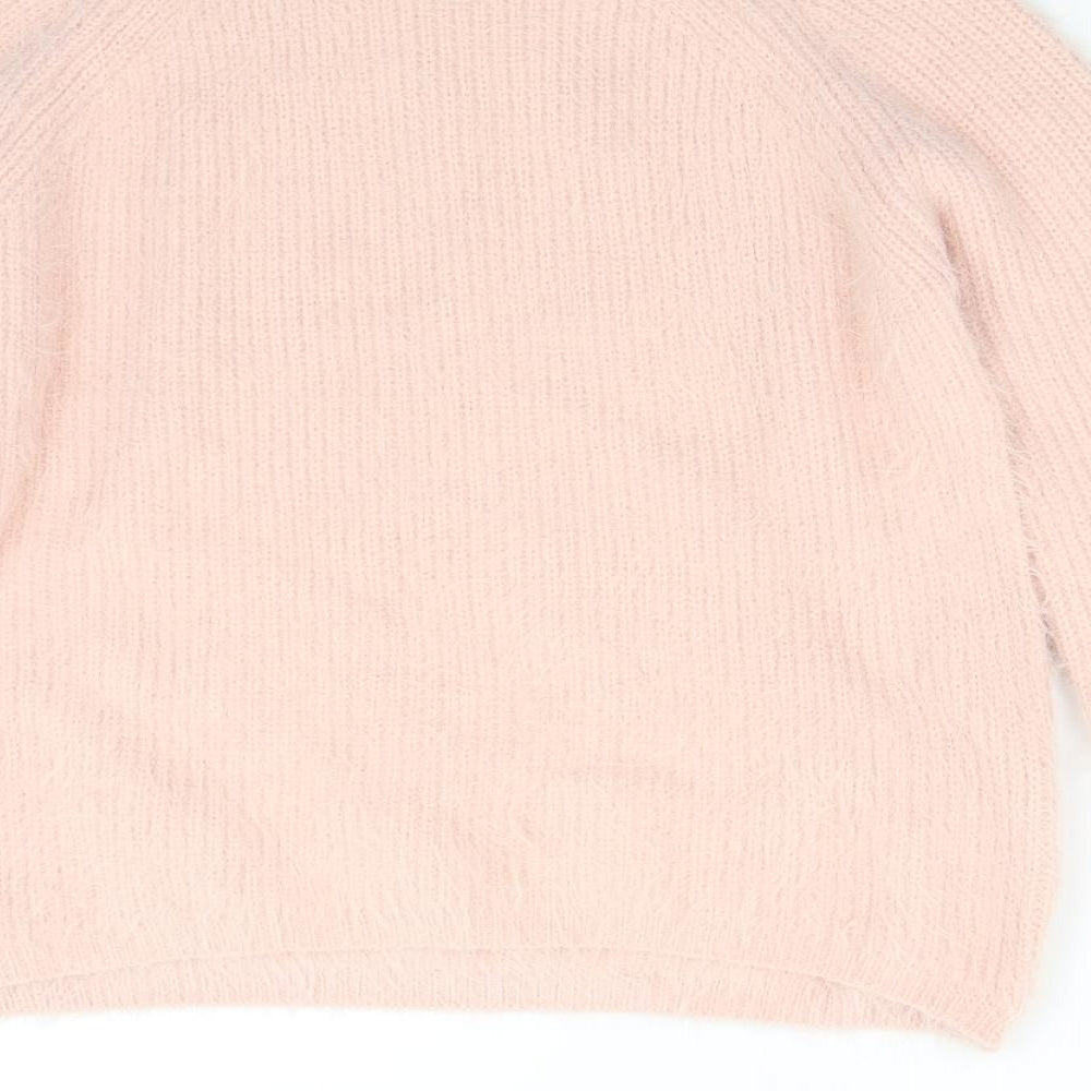 Primark Womens Pink  Knit Pullover Jumper Size 12
