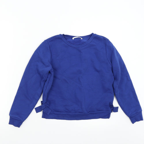 M&S Boys Blue   Pullover Sweatshirt Size 10-11 Years