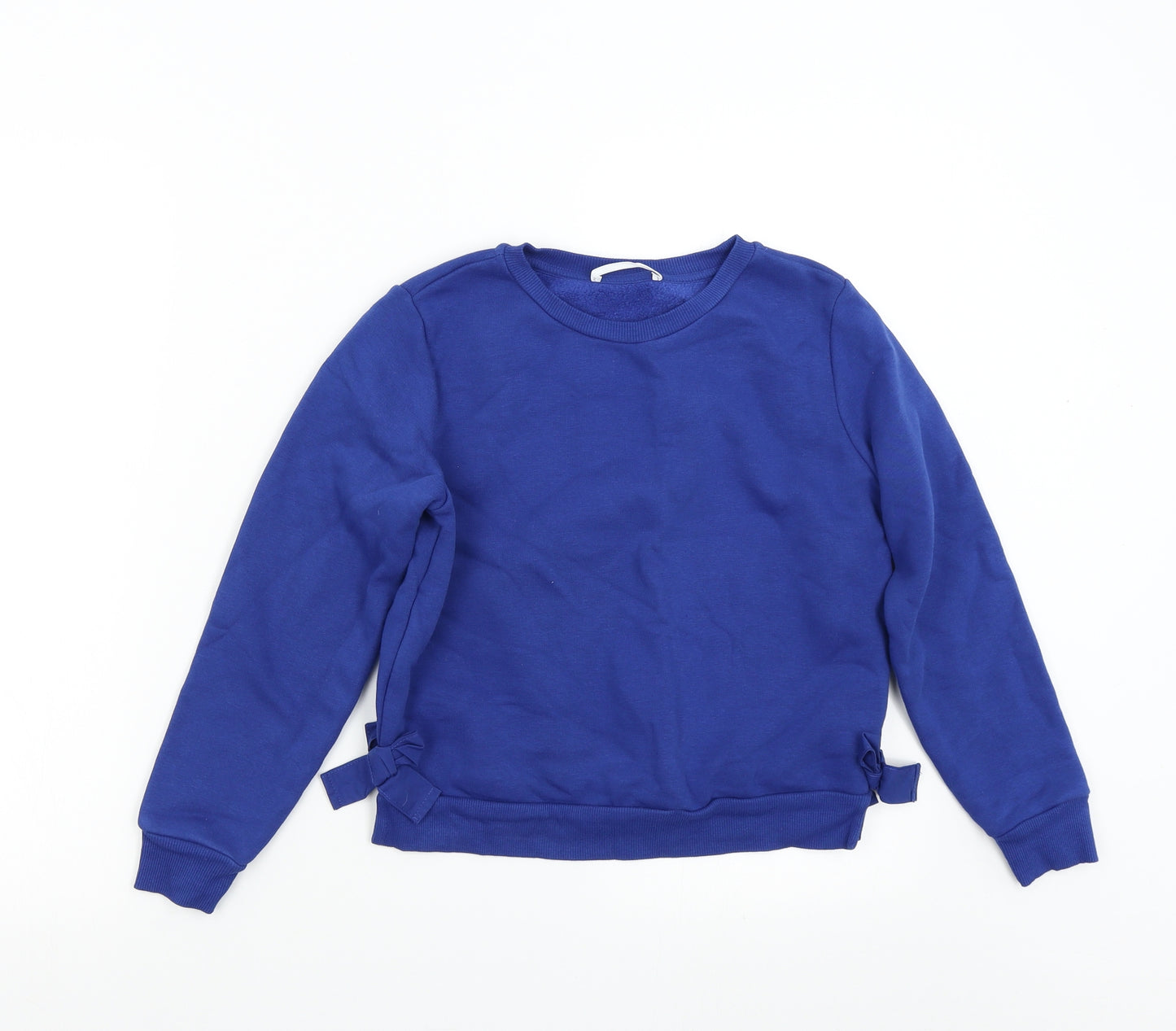 M&S Boys Blue   Pullover Sweatshirt Size 10-11 Years