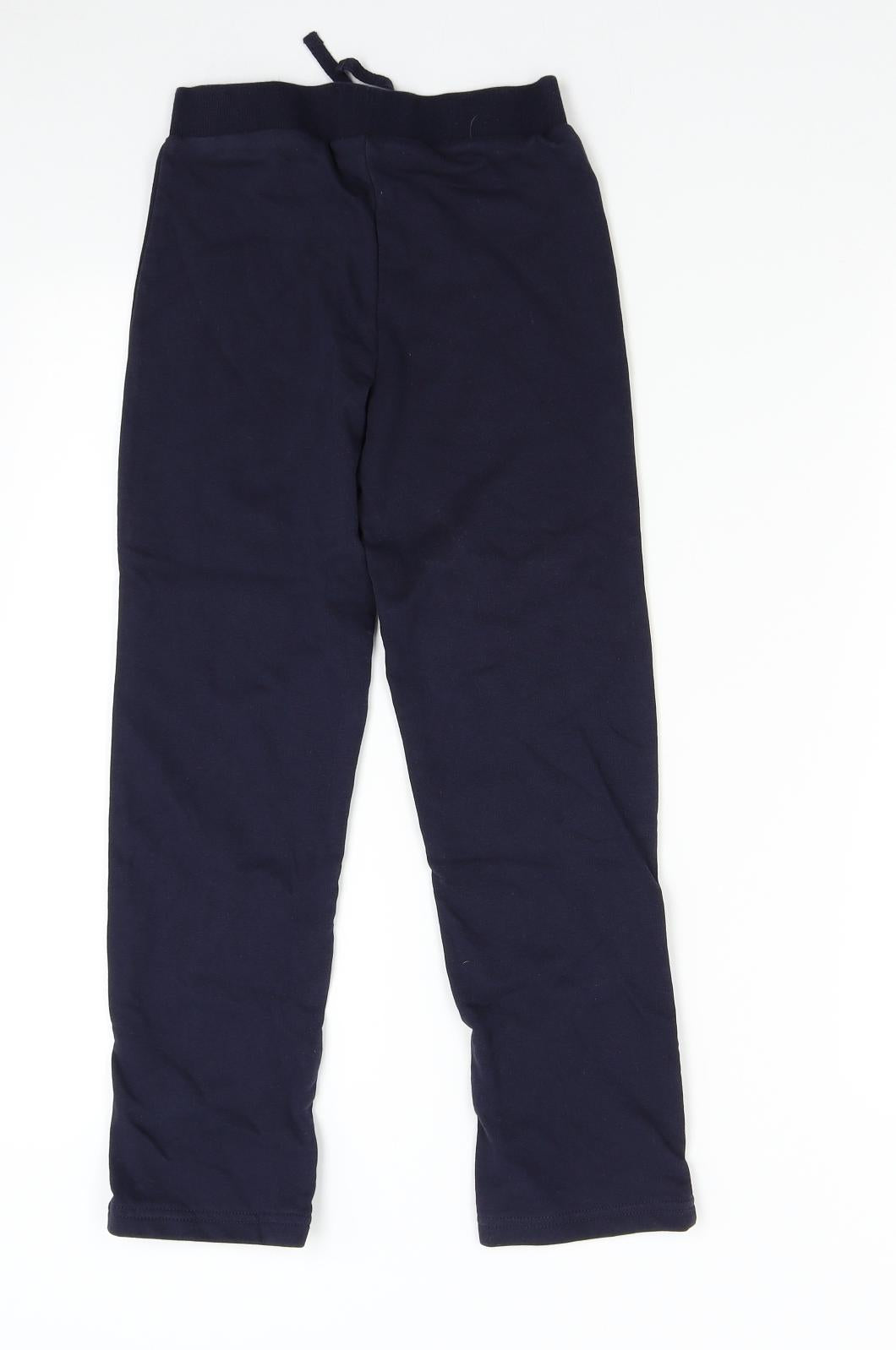George Girls Blue   Sweatpants Trousers Size 8-9 Years