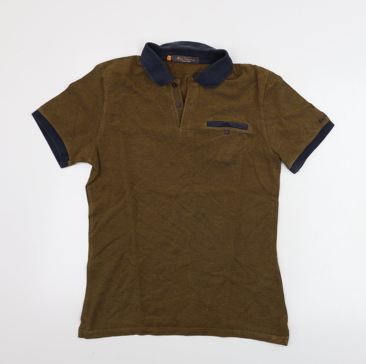 Ben Sherman  Mens Blue    Polo Size XS