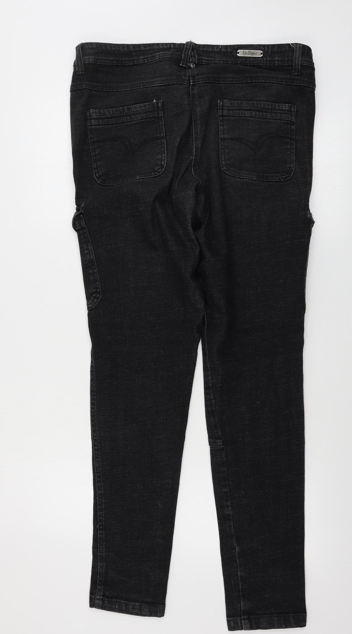 Lee Cooper  Womens Grey   Skinny Jeans Size 14 L30 in