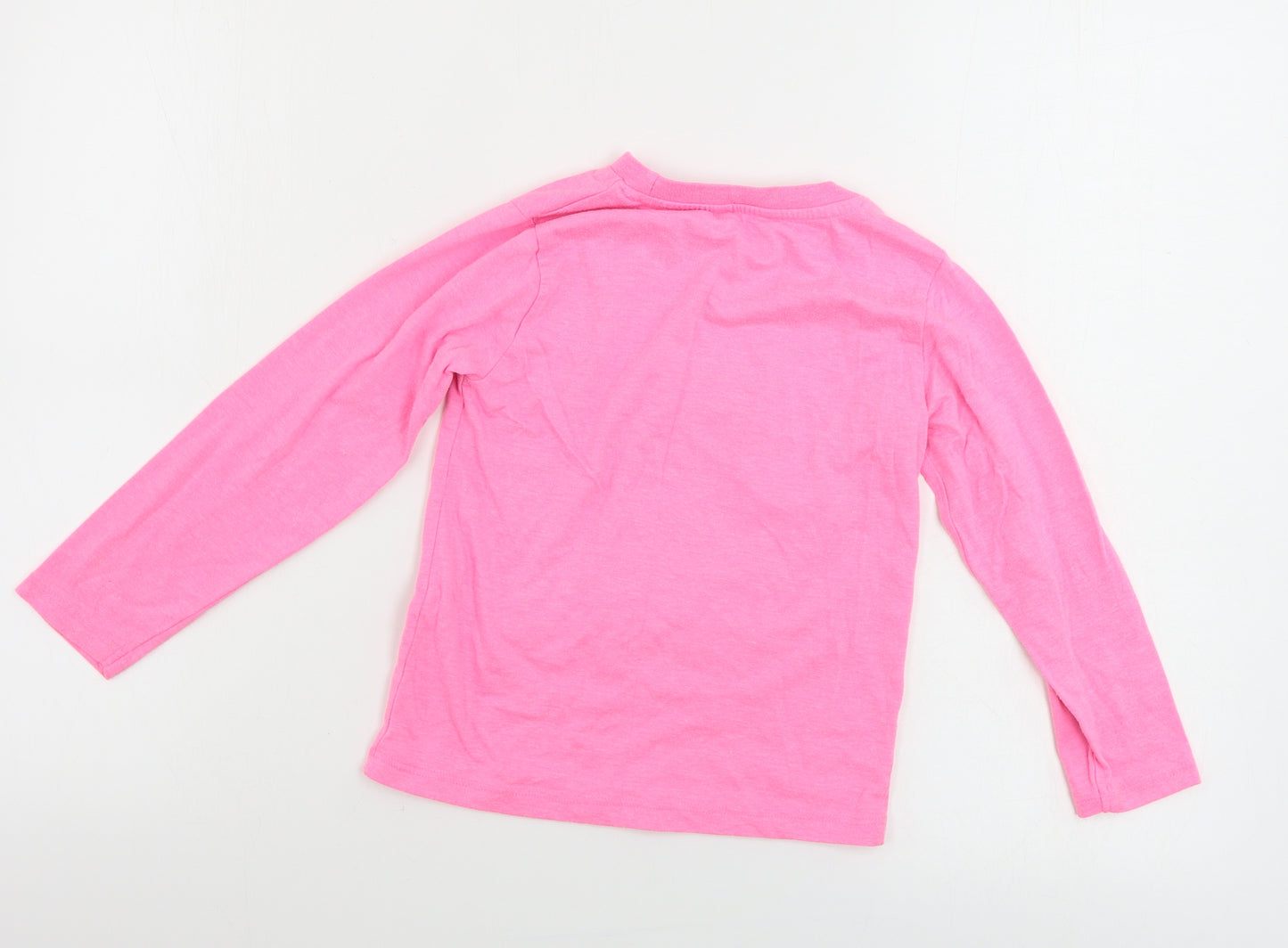 pep&co Girls Pink   Basic T-Shirt Size 5-6 Years
