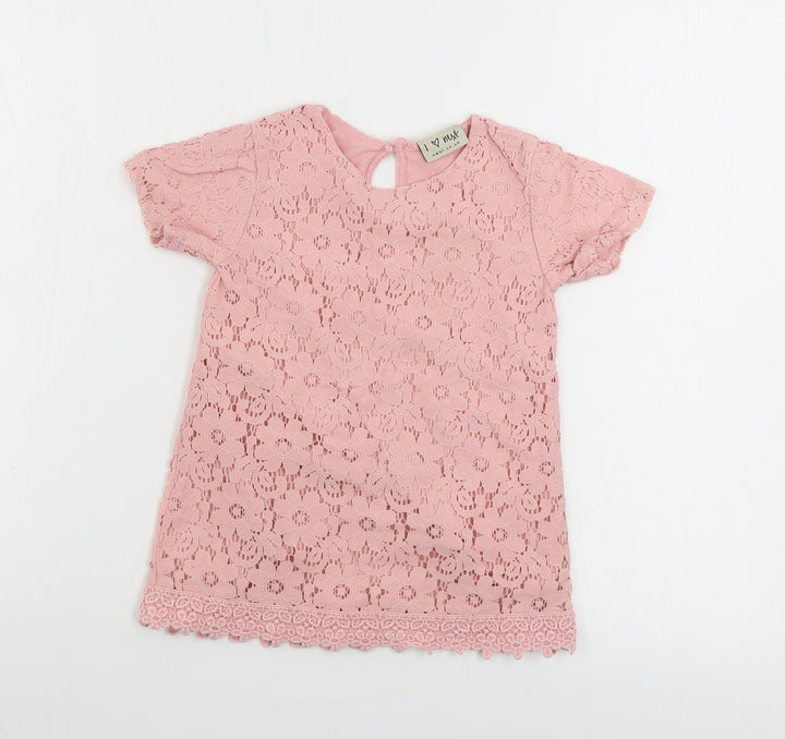 NEXT Girls Pink A-Line Size 12-18 Months