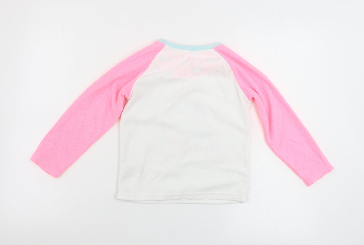 Primark  Girls White   Pullover Jumper Size 5-6 Years  - unicorn print