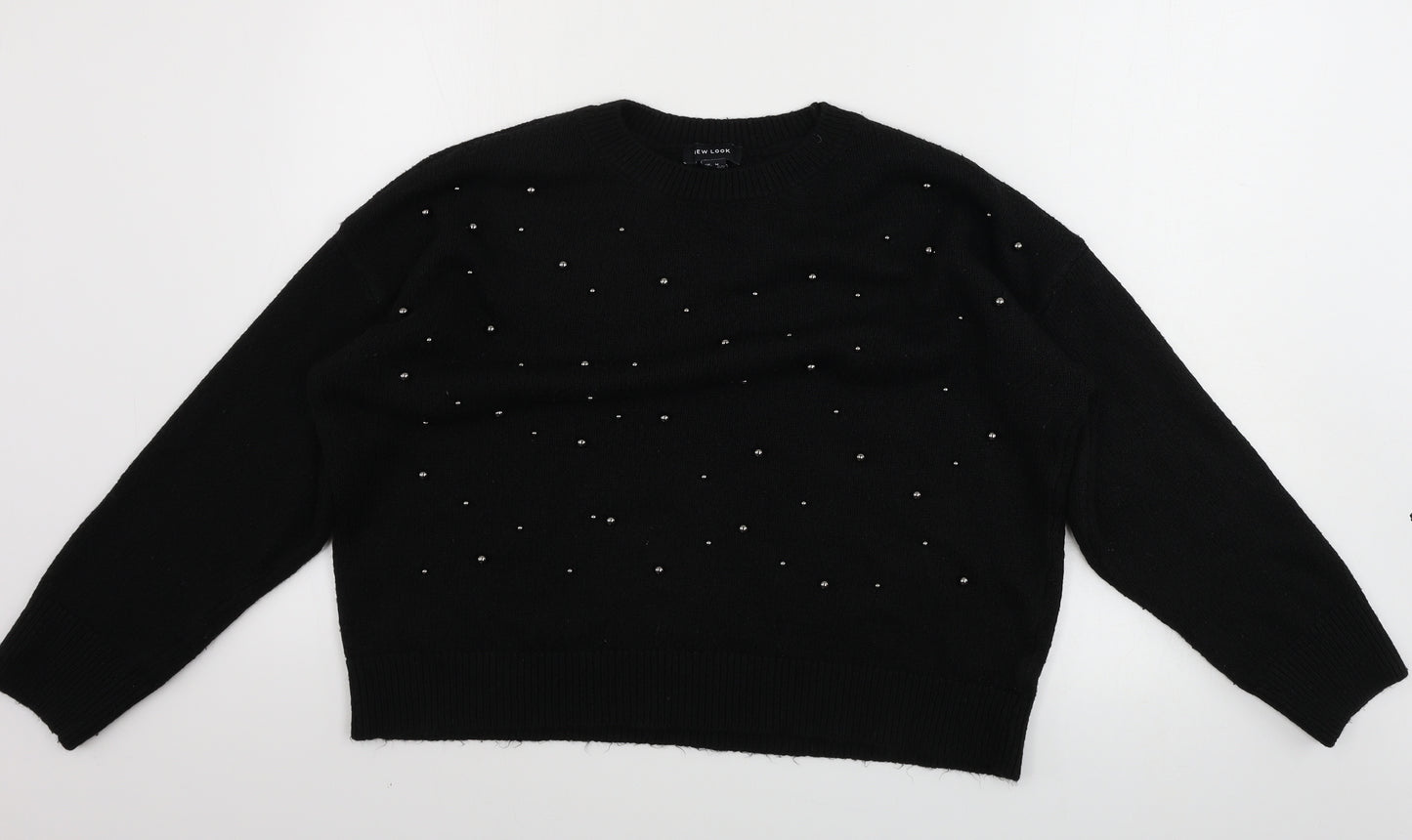 New Look  Womens Black   Pullover Jumper Size M
