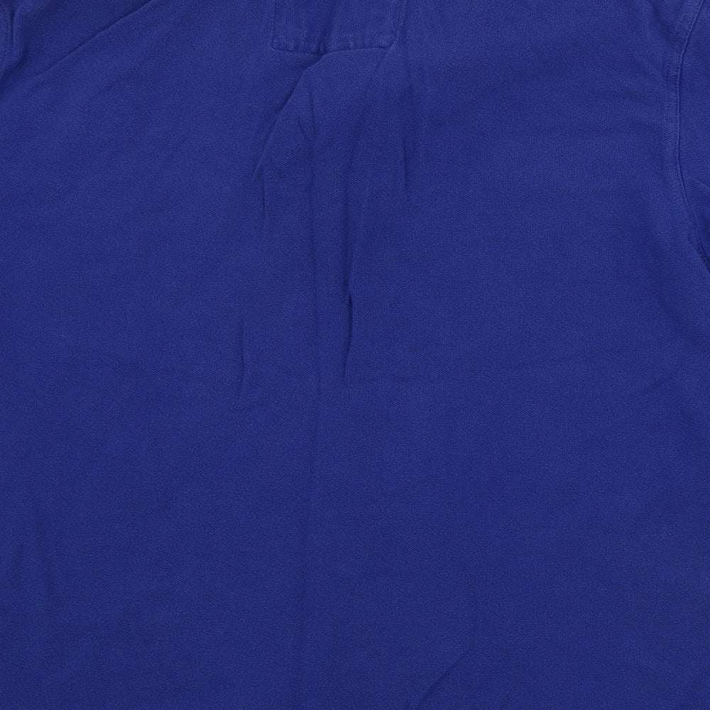 Crew Clothing  Mens Blue    Polo Size L