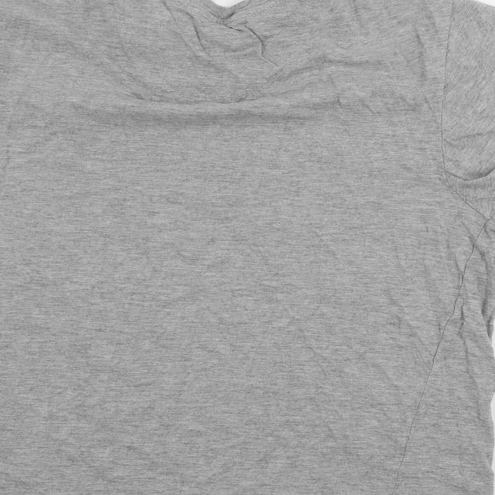 Brave Soul Mens Grey    T-Shirt Size M