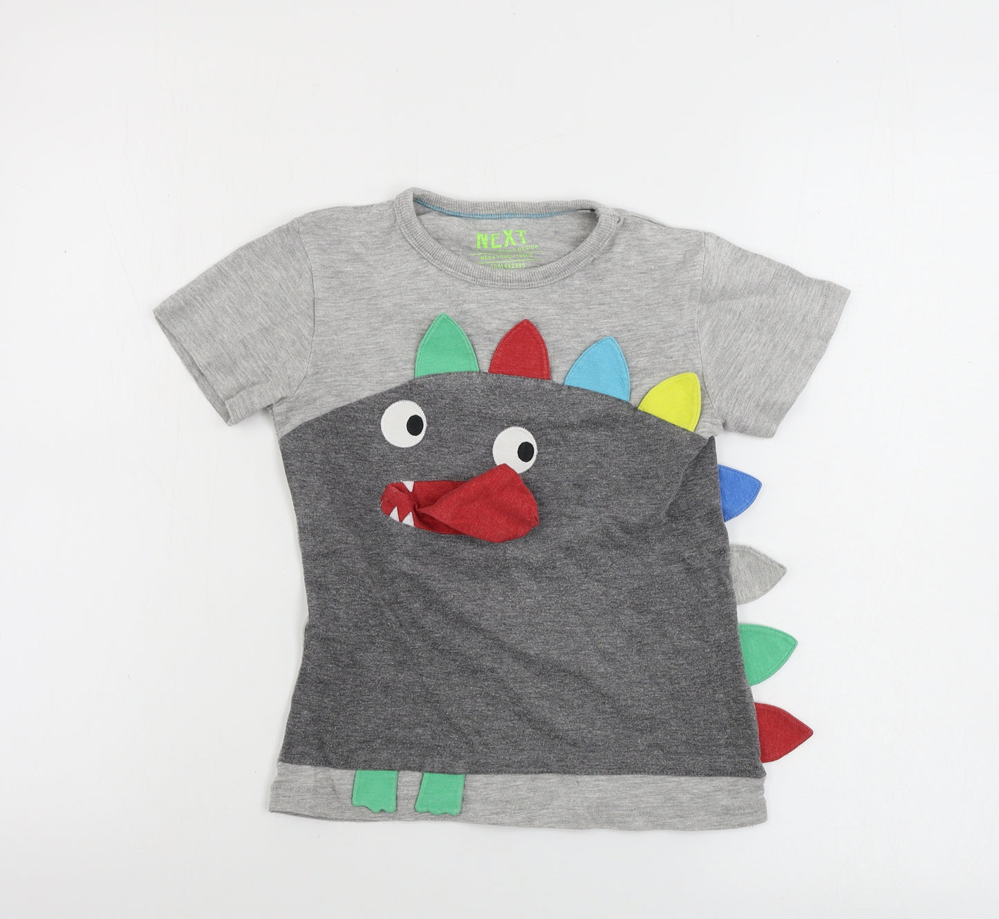 NEXT  Boys Grey   Basic T-Shirt Size 4-5 Years