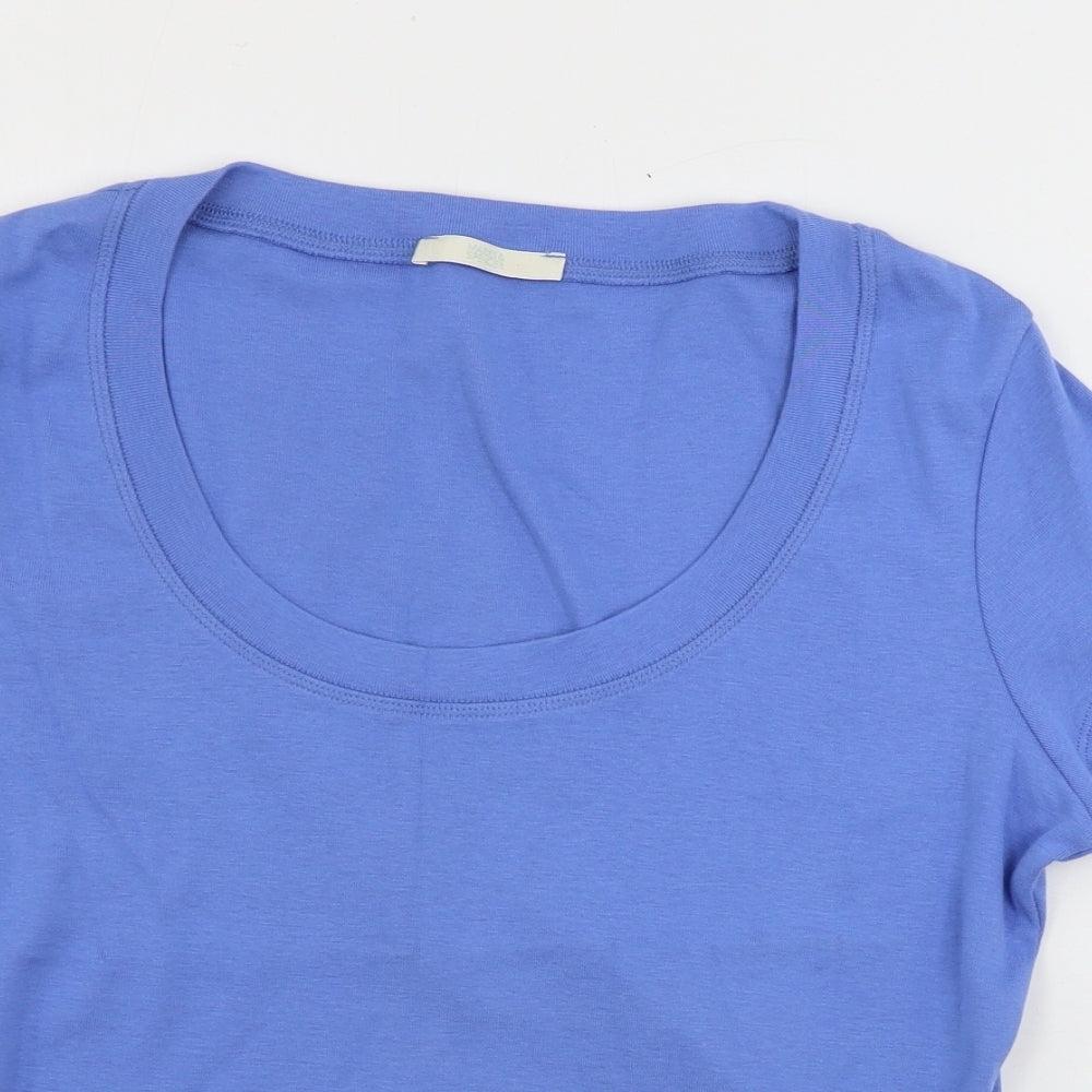 Marks and Spencer Womens Blue   Basic T-Shirt Size 16