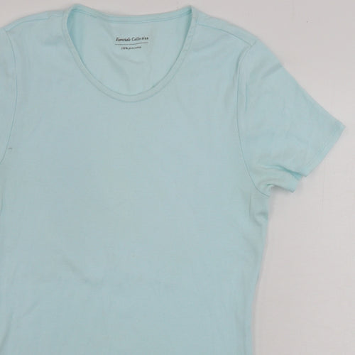 Marks and Spencer  Womens Blue   Basic T-Shirt Size 12
