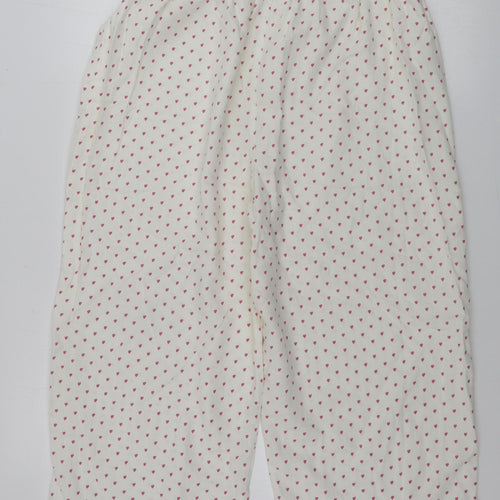 Marks and Spencer  Womens Ivory   Trousers  Size L L21 in