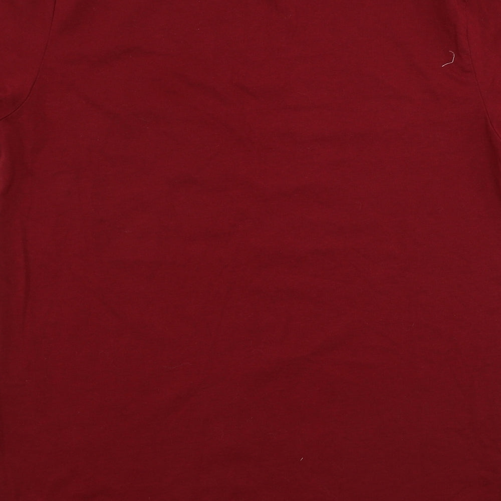 Closure London Mens Red    T-Shirt Size S