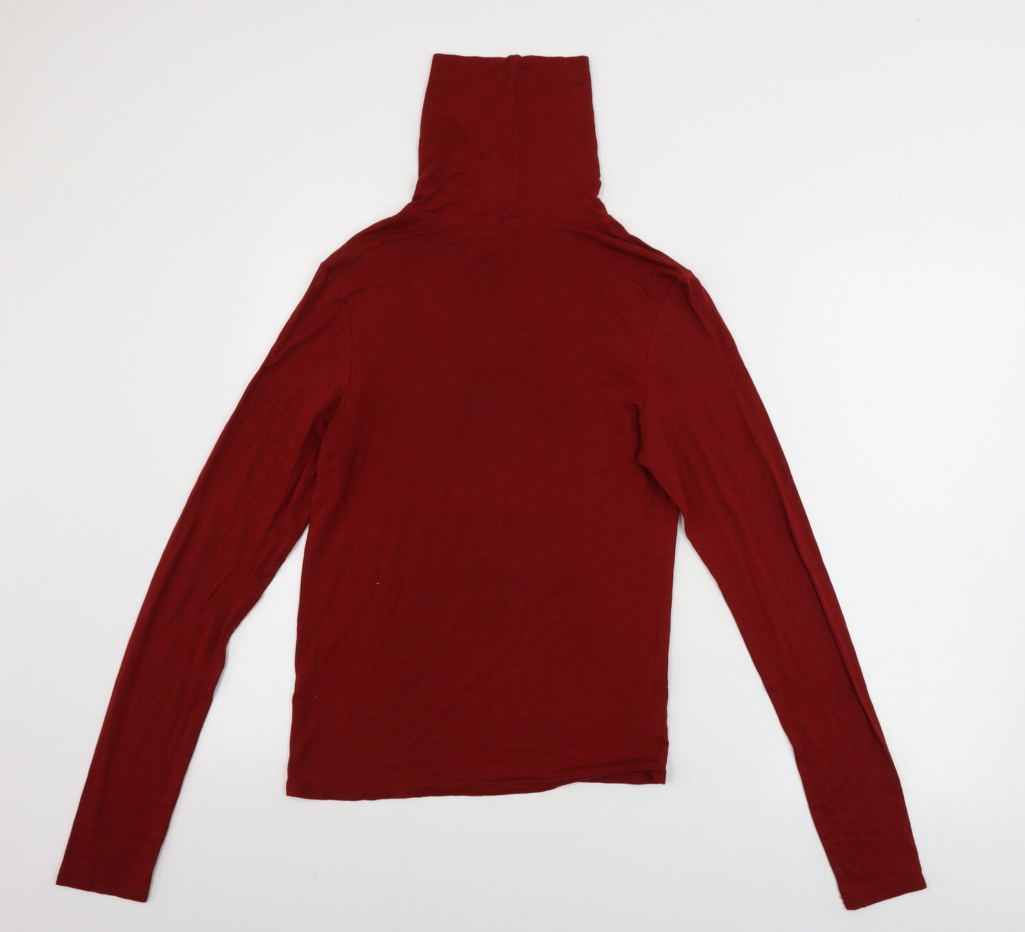 H&M  Womens Red   Basic T-Shirt Size M