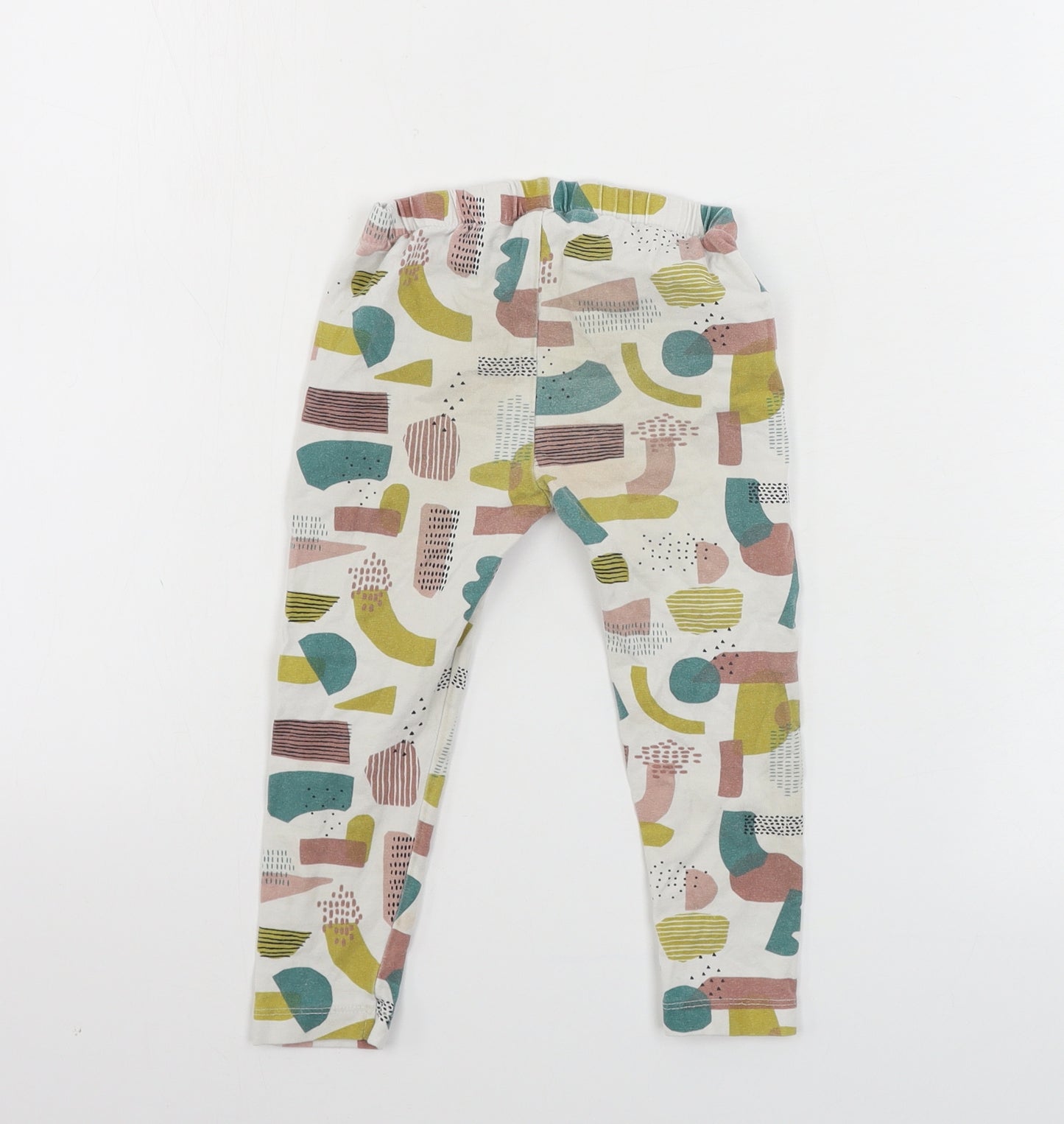 TU Boys White Animal Print  Sweatpants Trousers Size 2-3 Years