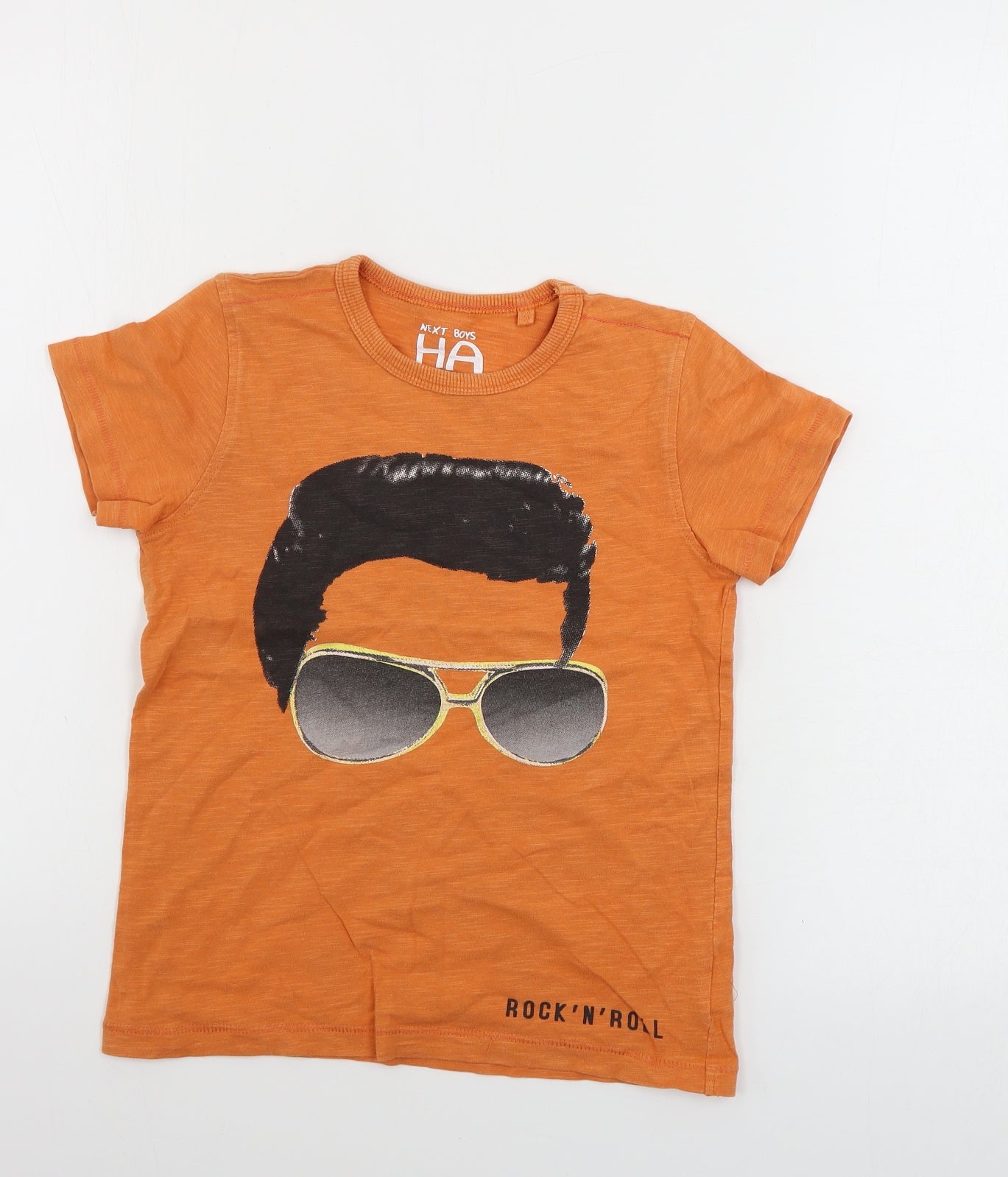 NEXT  Boys Orange   Basic T-Shirt Size 5-6 Years