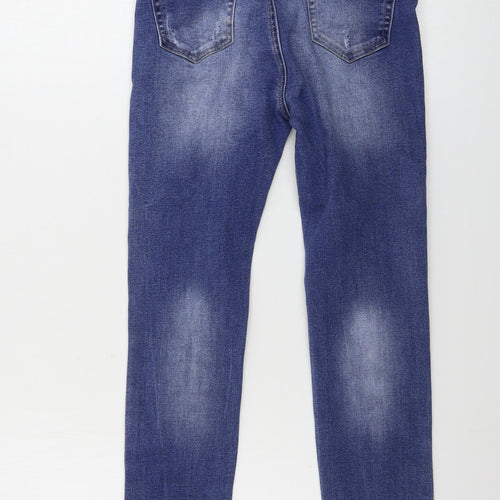 BLUE RAGS Womens Blue   Skinny Jeans Size 26 in L25 in