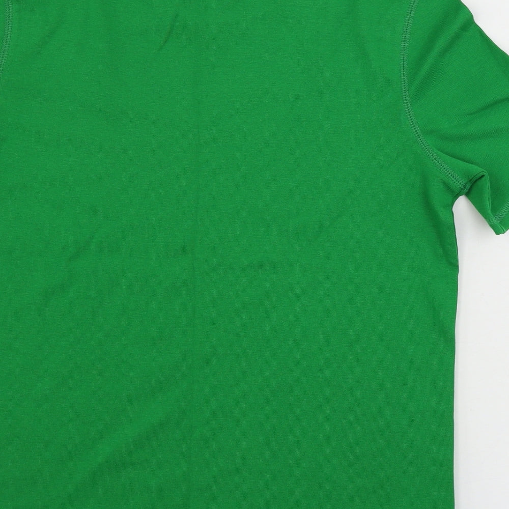 Marks and Spencer  Womens Green   Basic T-Shirt Size 14