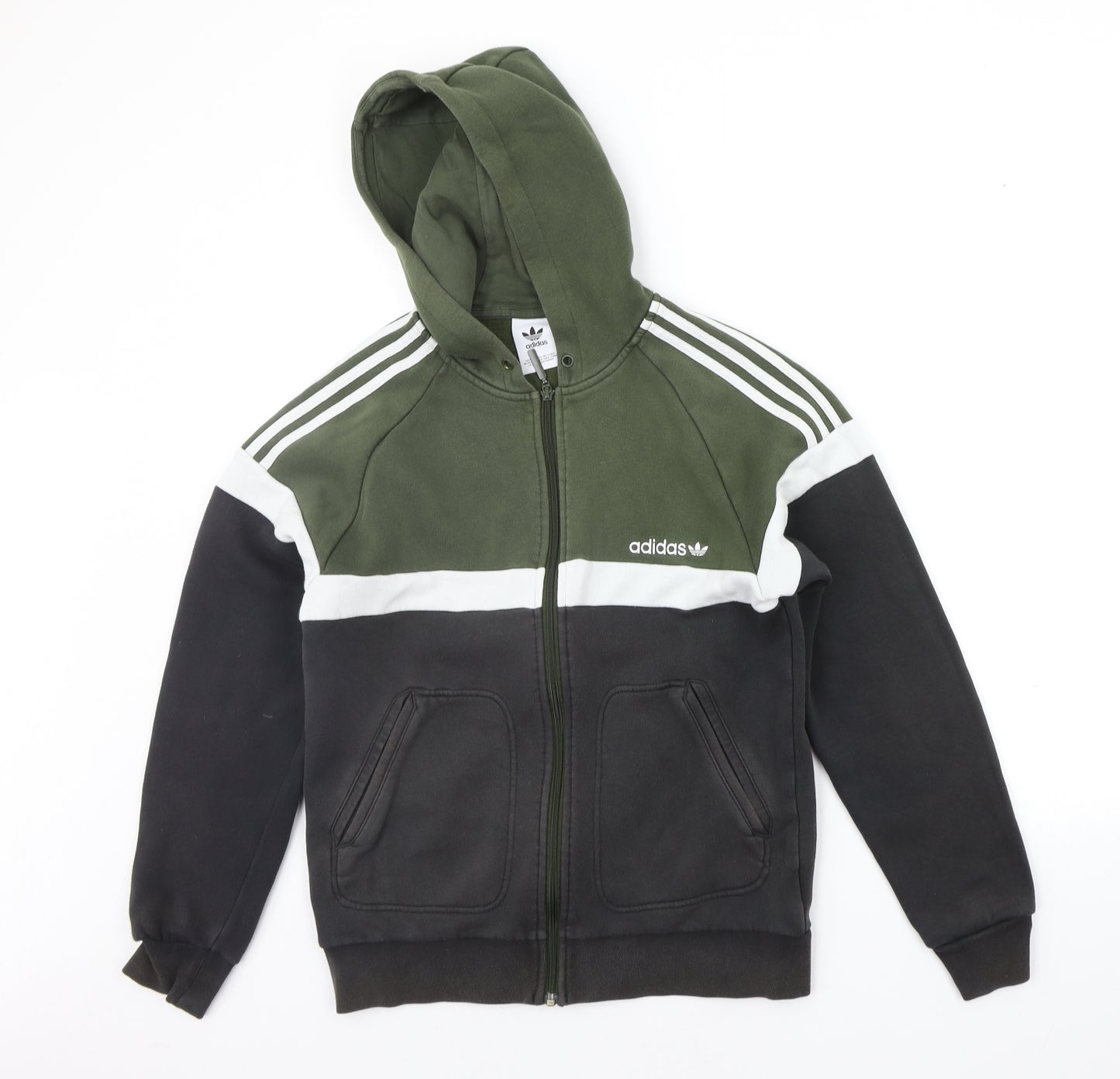 adidas Mens Green Geometric  Jacket  Size S