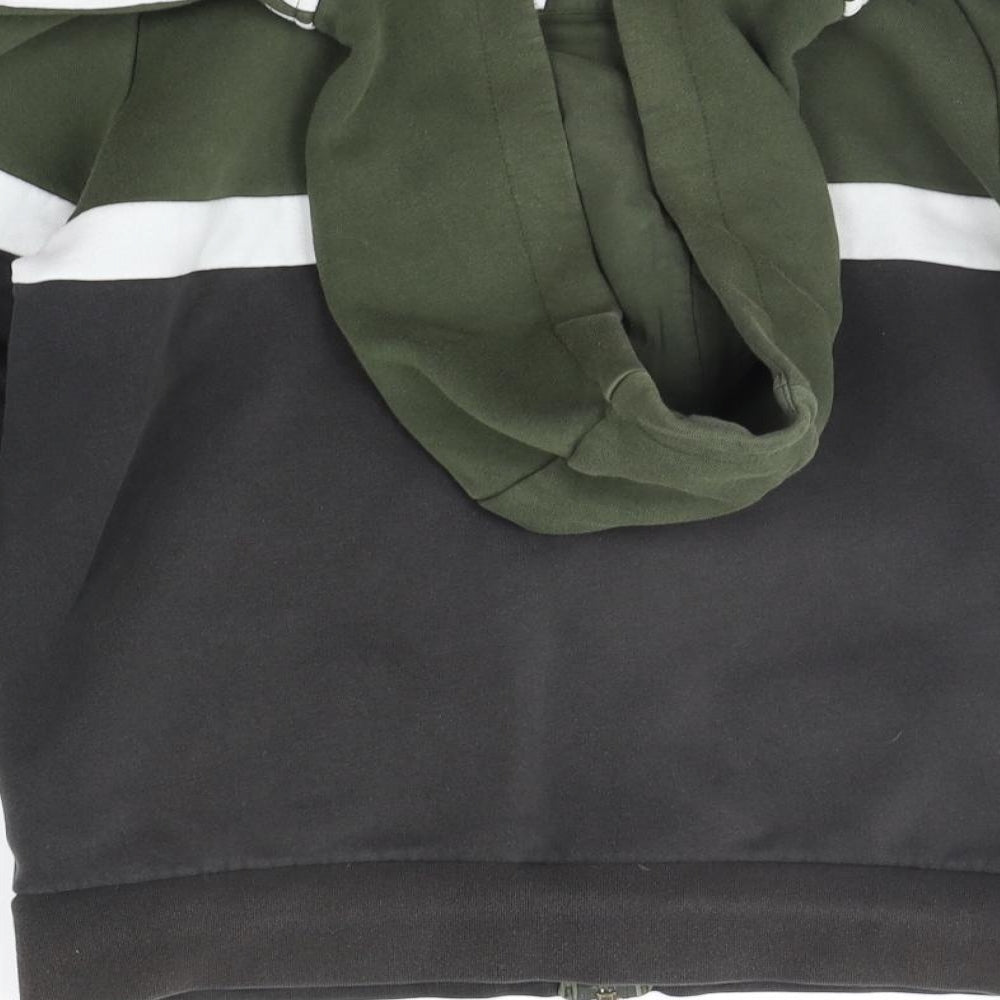 adidas Mens Green Geometric  Jacket  Size S