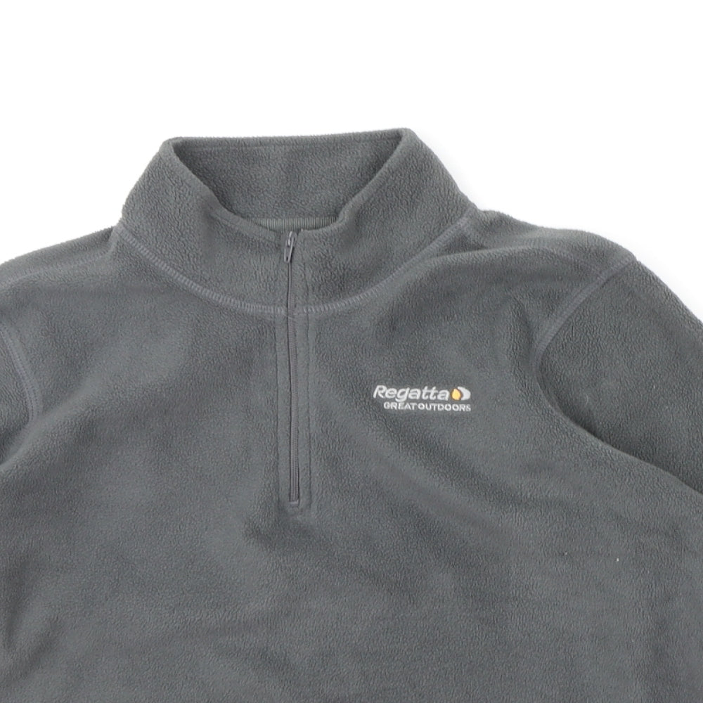 Regetta Boys Grey   Pullover Jumper Size 11-12 Years