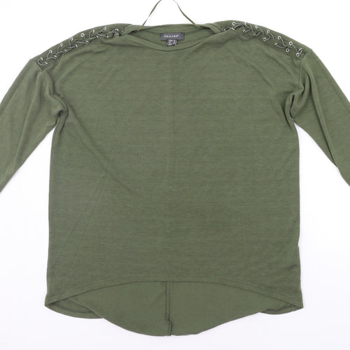 Primark Womens Green   Pullover Jumper Size 12