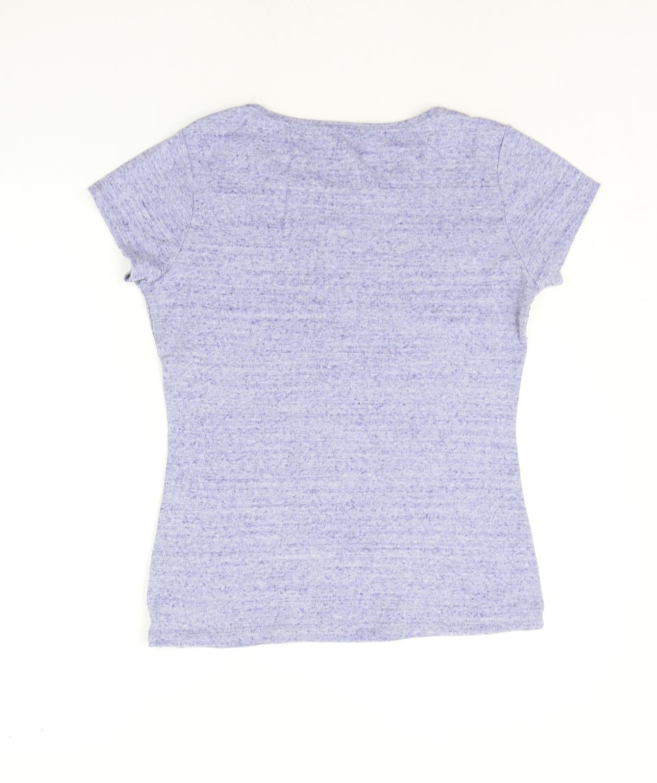 Papaya Womens Blue   Basic T-Shirt Size 14