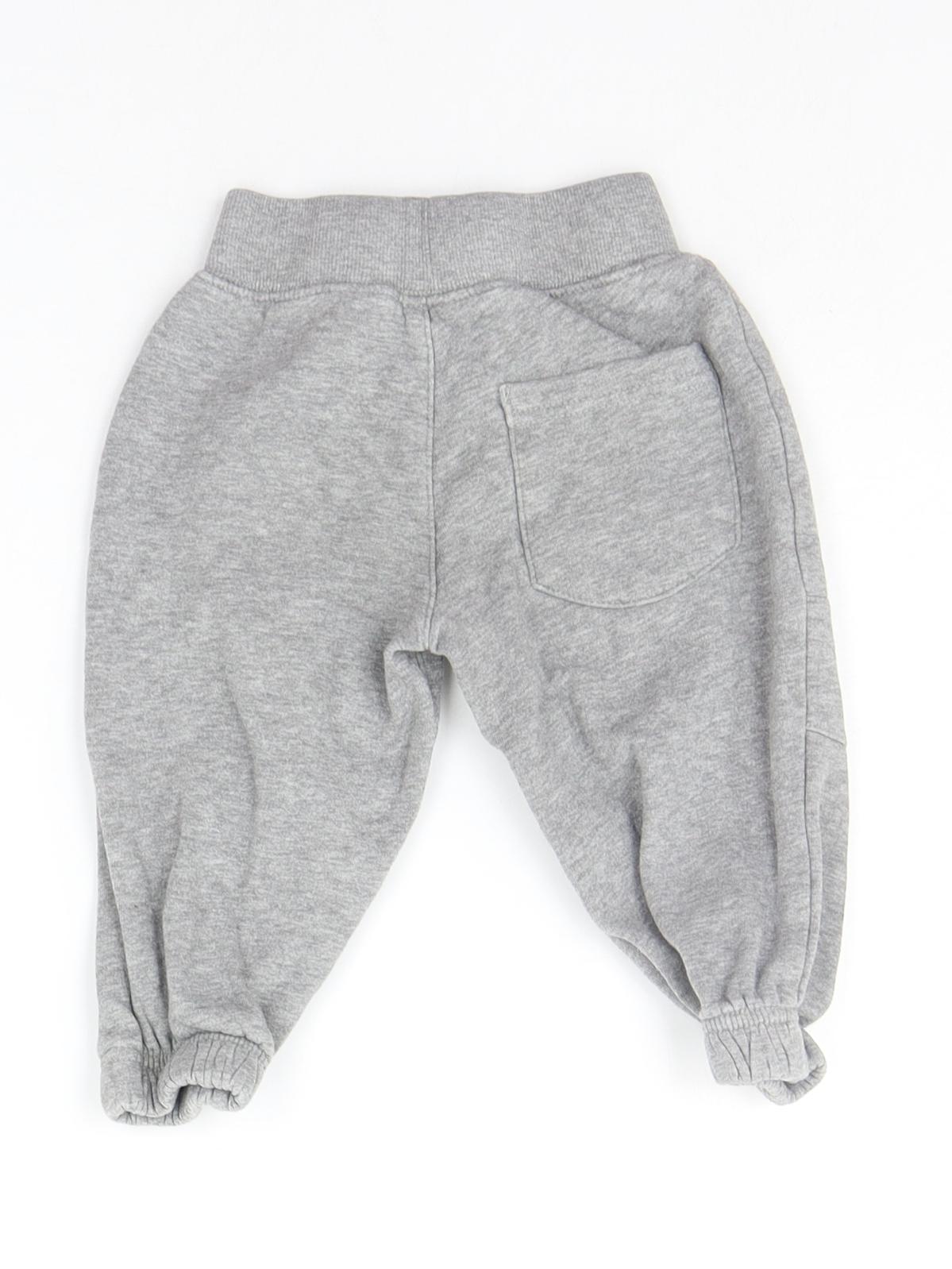 George Baby Grey   Jogger Trousers Size 9-12 Months