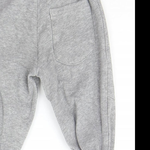 George Baby Grey   Jogger Trousers Size 9-12 Months