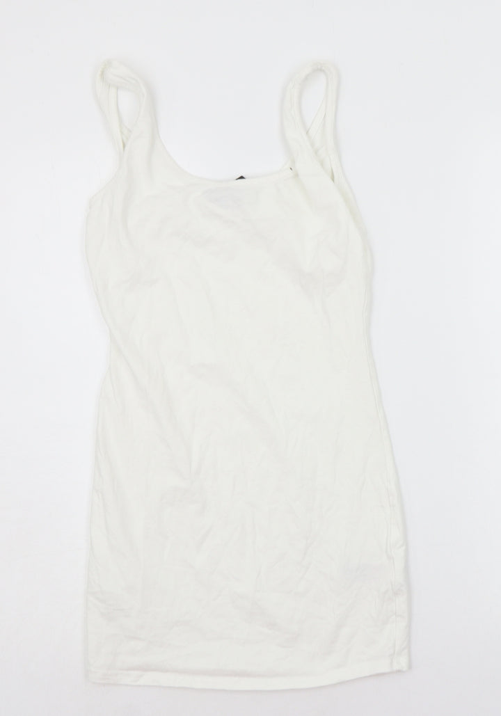 New Look Womens White   A-Line  Size 8