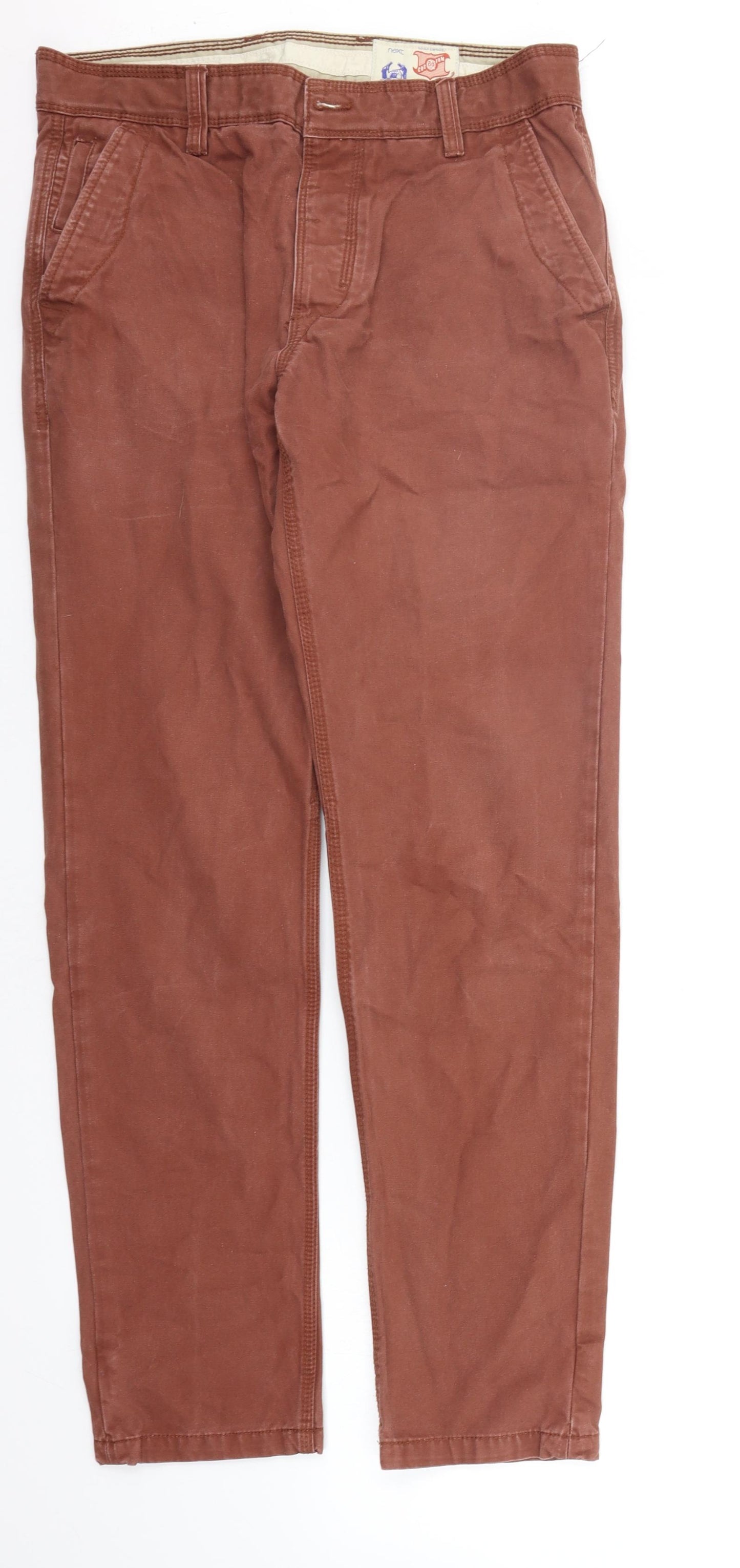 NEXT Mens Brown   Trousers  Size 32 in L31 in