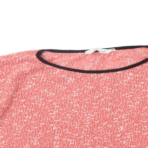 Peacocks Womens Red   Basic T-Shirt Size 10