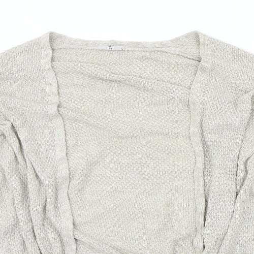 TU Womens Beige   Cardigan Jumper Size 14