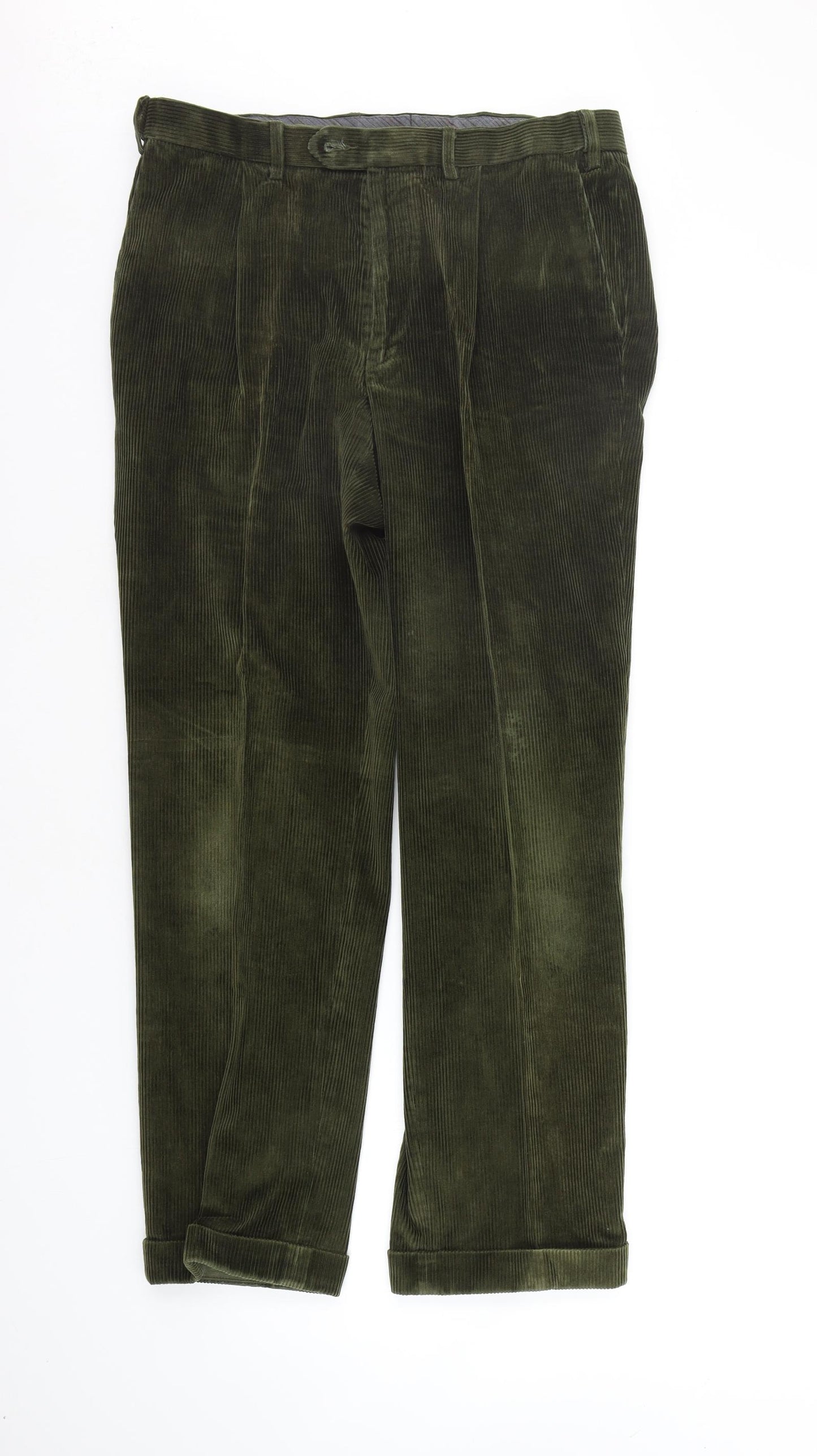 Marks and Spencer Mens Gold   Trousers  Size 34 in L31 in