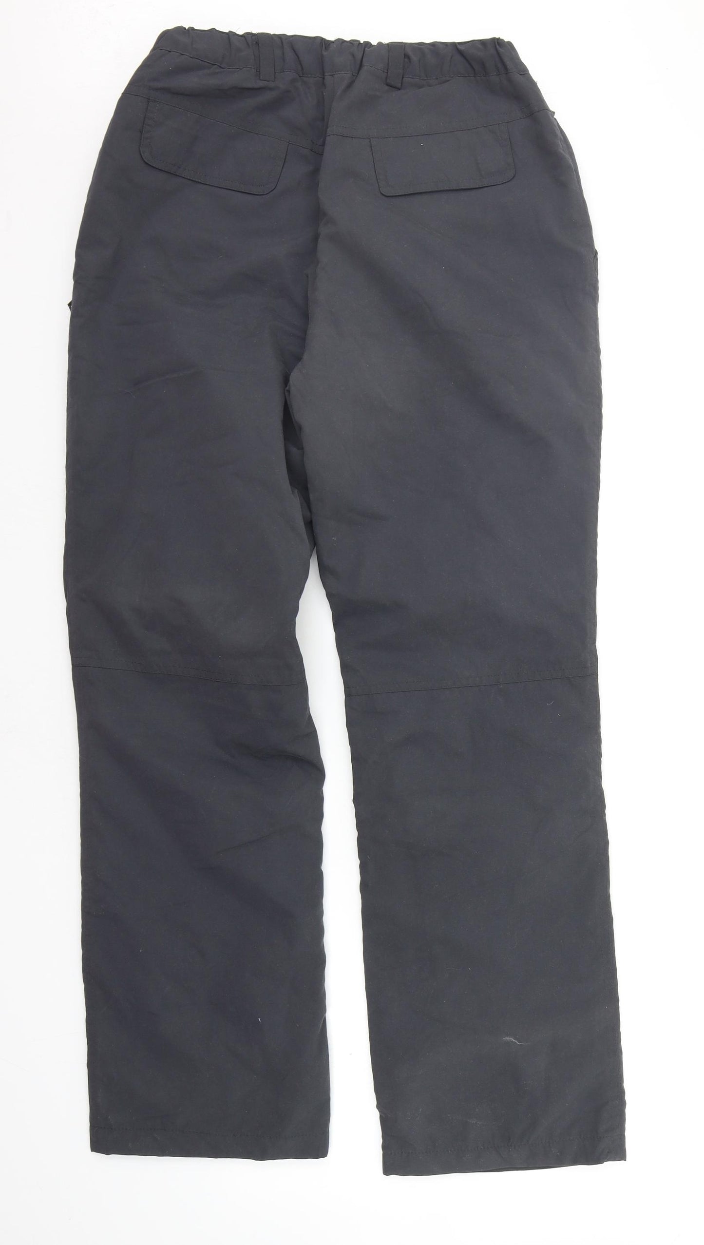 CRANE TRAIL Mens Grey   Rain Trousers Trousers Size M L27 in