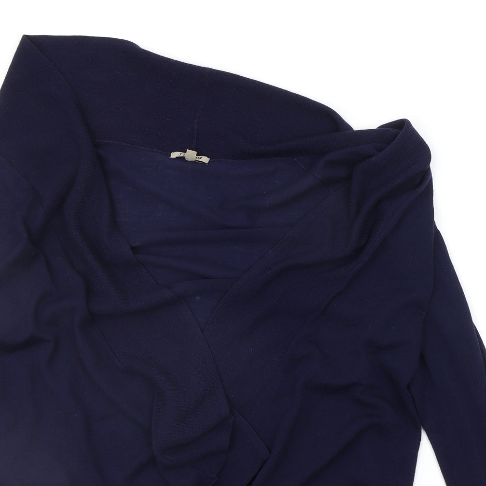 Jigsaw Womens Blue   Cardigan Jumper Size L