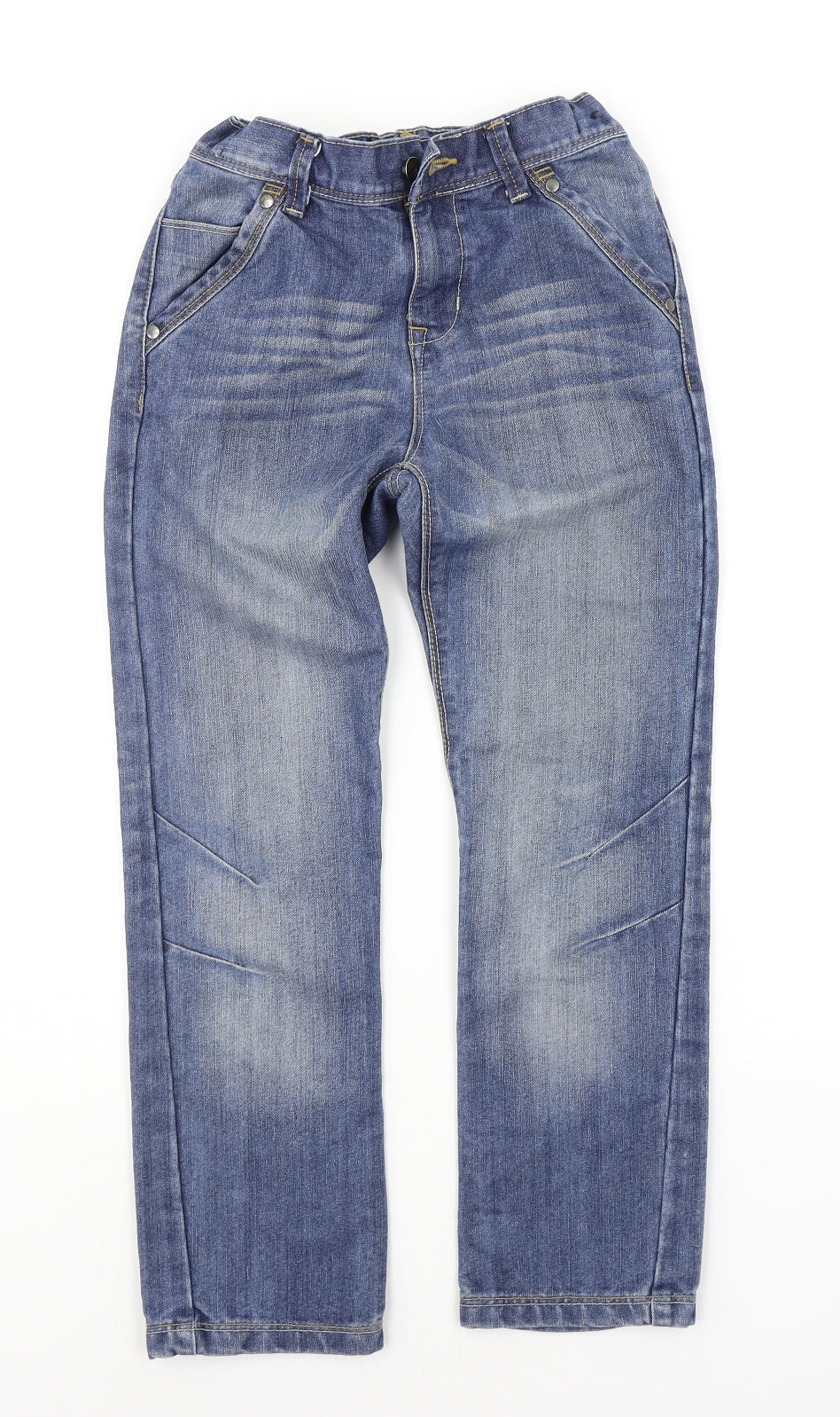 Nutmeg Boys Blue   Straight Jeans Size 9-10 Years